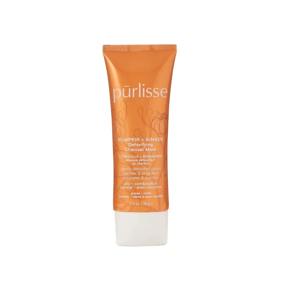 NIB Pūrlisse Pumpkin + Ginger Detoxifying Charcoal Mask - Picture 4 of 9